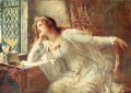 Observando a Henrietta Rae, pintora victoriana.